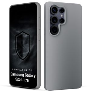 Silikónové puzdro pre Samsung Galaxy S25 Ultra - 3mk HARDY® Mellow Case™ Gray