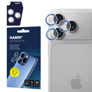 Ochrana objektívu na Apple iPhone 18 Pro/ 18 Pro Max HARDY Lens Protection Pro Light Blue