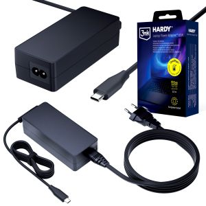 Univerzálny napájací adaptér pre laptop USB-C 3mk HARDY® Laptop Power Adapter™ 65W