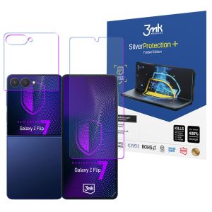 Antinárazová ochranná fólia na Samsung Galaxy Z Flip 7 - 3mk SilverProtection+ Folded Edition