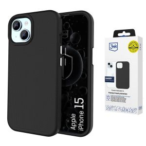 Pancierové puzdro s MagSafe na Apple iPhone 15 - 3mk HARDY® Shockproof MagCase™