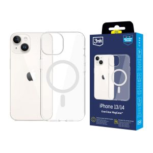 Pancierové puzdro s MagSafe na Apple iPhone 13/14 - 3mk EverClear MagCase