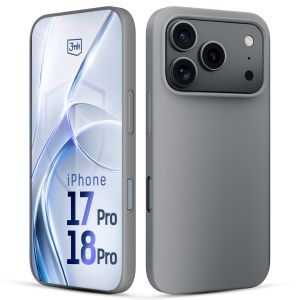 Silikónové puzdro pre Apple iPhone 17 Pro/ 18 Pro - 3mk HARDY® Mellow Case™ Gray