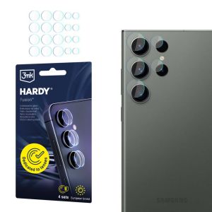 Sklíčko na objektív fotoaparátu pre Samsung Galaxy S23 Ultra - 3mk HARDY® Fusion Lens Protection™