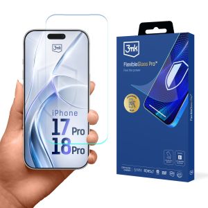 Nerozbitné sklo na Apple iPhone 17 Pro/ 18 Pro - 3mk FlexibleGlass Pro
