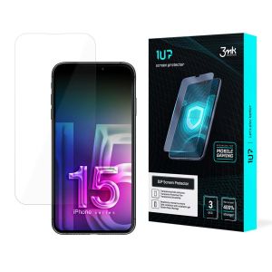 Ochranná fólia na Apple iPhone 15 - 3mk 1UP screen protector (3 kusy)