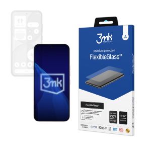 Neraziteľné hybridné sklo na Nothing Phone (4a) - 3mk FlexibleGlass