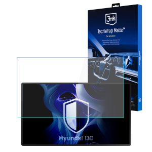 Matná ochranná fólia na displej navigácie pre Hyundai i30 2023 – 3mk TechWrap Matte™ Center Display