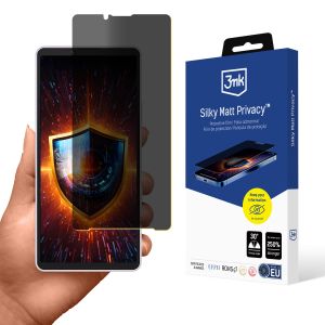 Súkromná ochranná fólia na Sony Xperia 10 VIII - 3mk Silky Matt Privacy
