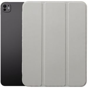Obal so stojanom na tablet Apple iPad Pro 13 (M4/M5) (13") - 3mk HARDY® TabCase™ Silver