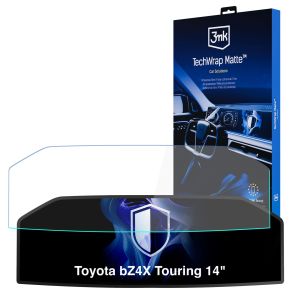 Matná ochranná fólia na displej prístrojového štítu pre Toyota bZ4X Touring 14" 2026- - 3mk TechWrap Matte Cluster™