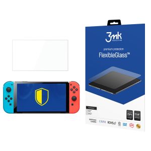 Nerozbitné hybridné sklo na Nintendo Switch Oled - 3mk FlexibleGlass