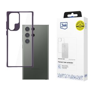 Obal na Samsung Galaxy S24 Ultra - 3mk Satin Armor Case+ Purple