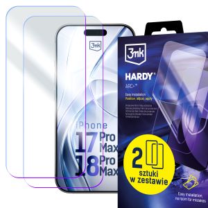 2x Ochranná fólia na Apple iPhone 17 Pro Max/ 18 Pro Max - 3mk HARDY® ARC+