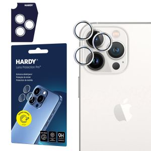 Ochrana objektívu na Apple iPhone 14 Pro HARDY Lens Protection Pro Silver