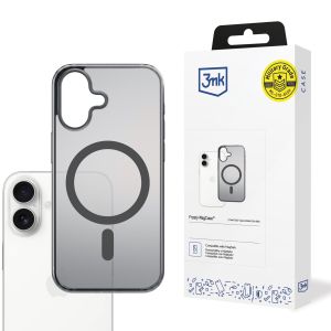 Puzdro na Apple iPhone 17 - 3mk Frosty MagCase Black