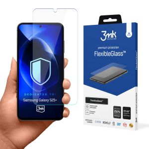 Nerozbitné hybridné sklo na Samsung Galaxy S25+ - 3mk FlexibleGlass™