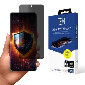 Fólia na súkromie pre Redmi Note 14 Pro 5G - 3mk Silky Matt Privacy