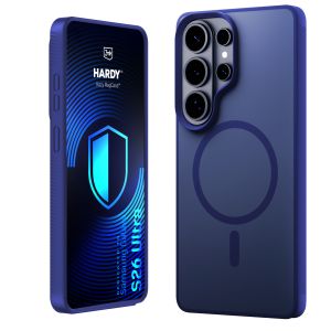 Dymové puzdro s MagSafe pre Samsung Galaxy S26 Ultra – 3mk HARDY® Hazy MagCase™ Blue