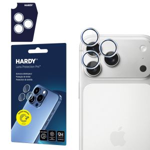 Ochrana objektívu na Apple iPhone 17 Pro/ iPhone 17 Pro Max HARDY Lens Protection Pro  Silver