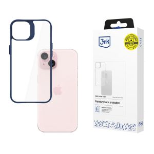 Obal na Apple iPhone 15 - 3mk Satin Armor Case+ Blue