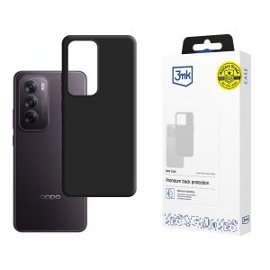 Puzdro na Oppo Reno 12  - 3mk Matt Case Black