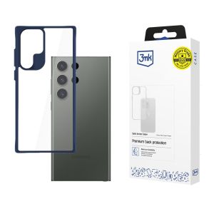 Puzdro na Samsung Galaxy S24 Ultra - 3mk Satin Armor Case+ Blue