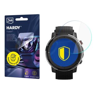 Hybridné sklo na smartwatch Xiaomi Amazfit Stratos 3 - 3mk HARDY® Fusion Watch Protection™
