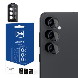 Tvrdené sklo na objektív fotoaparátu pre Samsung Galaxy S25 3mk Lens Protection Pro Black