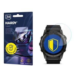 Hybridné sklo na smartwatch Garmin Tactix 7 AMOLED Edition - 3mk HARDY® Fusion Watch Protection™
