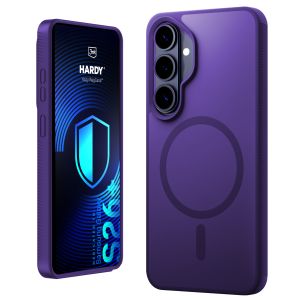 Dymové puzdro s MagSafe pre Samsung Galaxy S26+ – 3mk HARDY® Hazy MagCase™ Purple