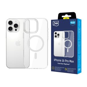 Pancierové puzdro s MagSafe na Apple iPhone 16 Pro Max - 3mk EverClear MagCase