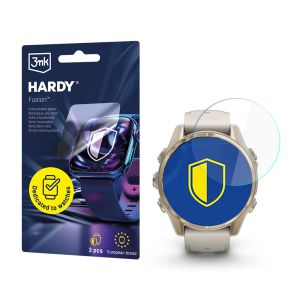 Hybridné sklo na smartwatch Garmin Fenix 8 Amoled 43mm - 3mk HARDY® Fusion Watch Protection™