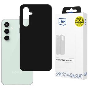 Silikónové puzdro pre Samsung Galaxy S23 FE - 3mk HARDY® Mellow Case™ Black