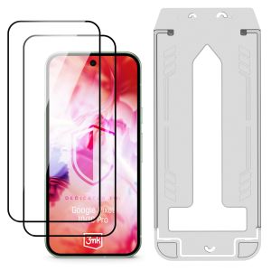2x Tvrdené sklo s aplikátorom pre Google Pixel 10/ 10 Pro - 3mk HARDY® Hardura 9H™