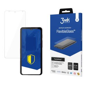Nerozbitné hybridné sklo na CAT S75 - 3mk FlexibleGlass™