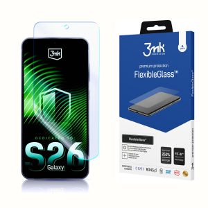 Neraziteľné hybridné sklo na Samsung Galaxy S26 - 3mk FlexibleGlass