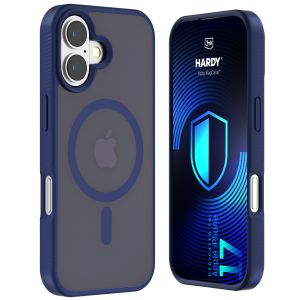 Dymové puzdro s MagSafe pre Apple iPhone 17 – 3mk HARDY® Hazy MagCase™ Blue