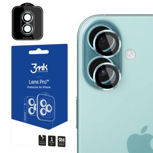 Tvrdené sklo na objektív fotoaparátu pre Apple iPhone 17 3mk Lens Protection Pro Light Green