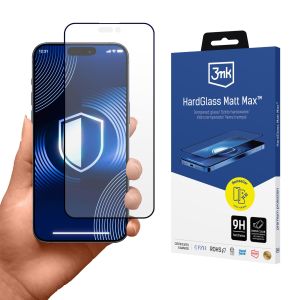 Matné tvrdené sklo na Apple iPhone 17 Pro Max - 3mk HardGlass Matt Max