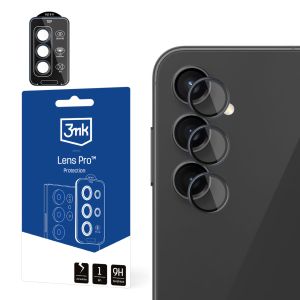 Tvrdené sklo na objektív fotoaparátu pre Samsung Galaxy A34 5G 3mk Lens Protection Pro Black