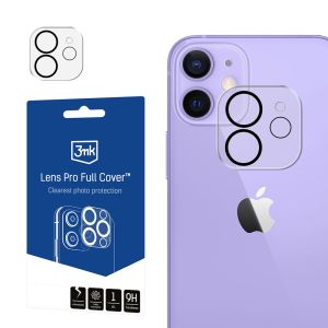 Ochrana šošovky pre Apple iPhone 12 - 3mk Lens Pro Full Cover