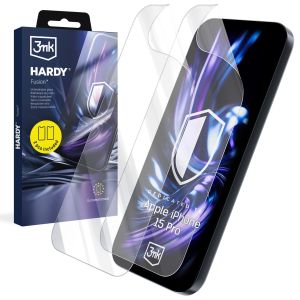 2x Hybridné sklo na Apple iPhone 15 Pro - 3mk HARDY® Fusion™