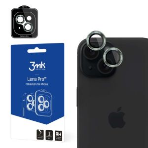Tvrdené sklo na objektív fotoaparátu pre Apple iPhone 15 3mk Lens Protection Pro Alpine Green