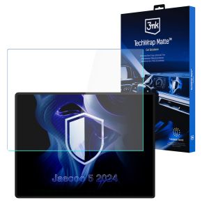 Matná ochranná fólia na displej navigácie pre Jaecoo 5 2024- – 3mk TechWrap Matte™ Center Display