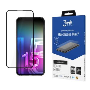 Tvrdené sklo na Apple iPhone 15 Plus - 3mk HardGlass Max