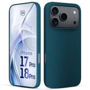 Silikónové puzdro pre Apple iPhone 17 Pro/ 18 Pro - 3mk HARDY® Mellow Case™ Green
