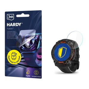 Hybridné sklo na smartwatch Garmin Instinct 3 45mm (Amoled, Solar) - 3mk HARDY® Fusion Watch Protection™