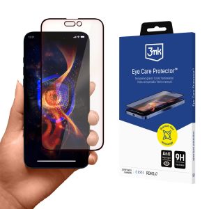 Tvrdené sklo Anti-Blue Light na Apple iPhone 15 Pro Max - 3mk Eye Care Protector