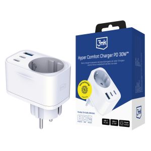 Sieťová nabíjačka 3mk Hyper Comfort Charger GaN PD 30W™